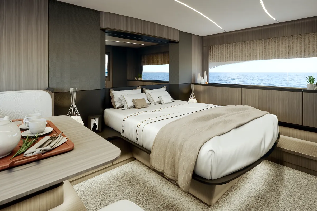 Intermarine 580HDF — Suítes